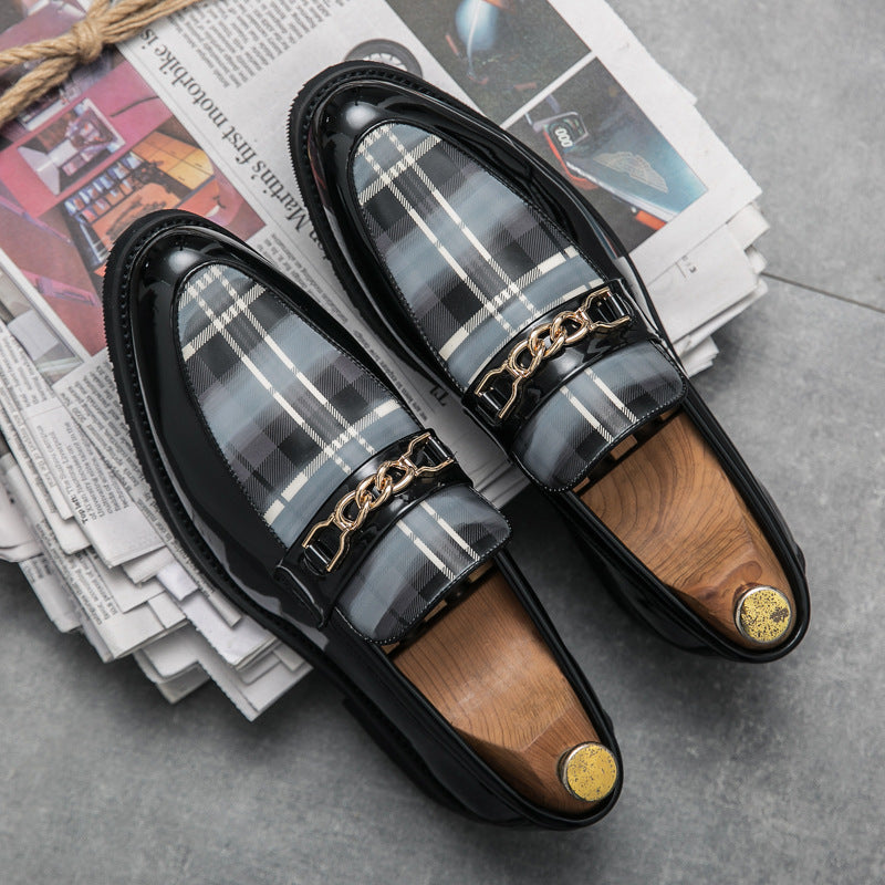 Pointed Casual Leather Shoes Men's Shoes - D&A