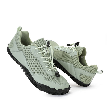 Leisure Road Riding Men's Outdoor Mountaineering Sports Training Shoes 6806 Light Green - D&A