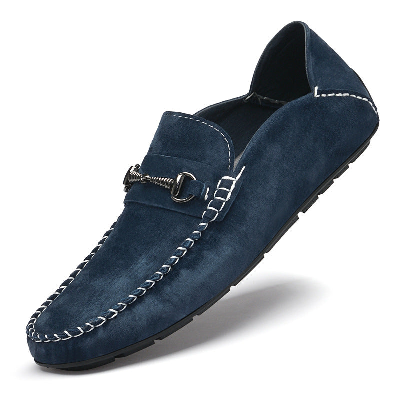 Men's Suede Leather Breathable Casual Shoes - D&A