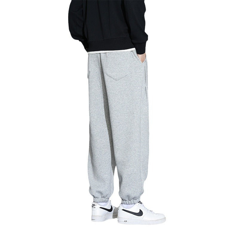 Men's Loose Thin Looking Extra Large Plus Casual Sports Trousers - D&A