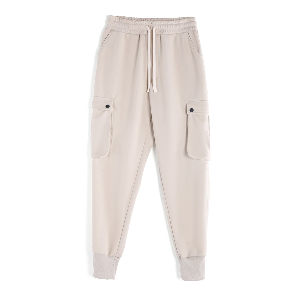 Men's Loose Close Up Ankle-tied American Sports Trousers - D&A