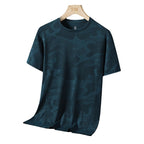 Breathable Quick-drying Top Summer Plus Size Round Neck Short Sleeve - D&A