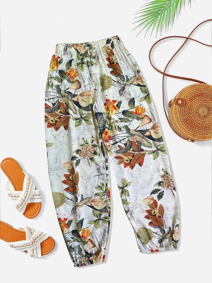 Women's Loose Casual Skinny Pants G7Z2704 - D&A