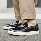 Fashion British Simple Formal Casual Men's Shoes - D&A