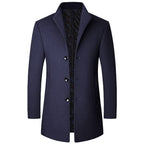 Autumn And Winter Casual Woolen Coat Men - D&A