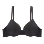 Seamless Underwear Bra Black Thin Cup - D&A