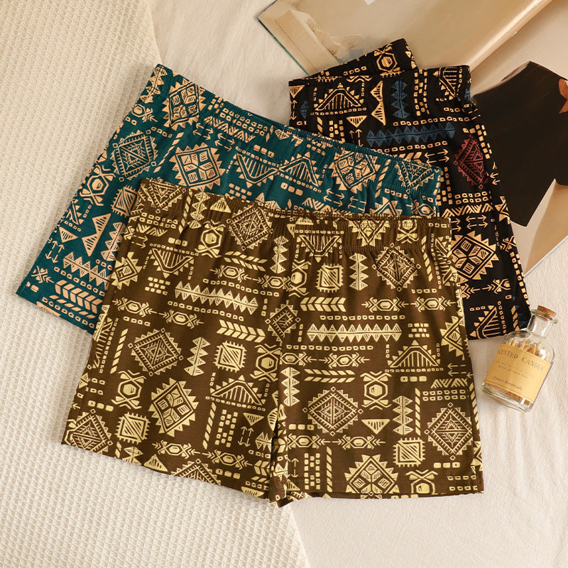 Men's American-style Retro Ethnic Boxers - D&A