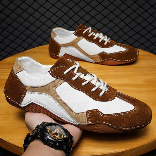 Casual Versatile Octopus Gommino Lace-up Hot Fashion Fashionmonger Men's Shoes - D&A