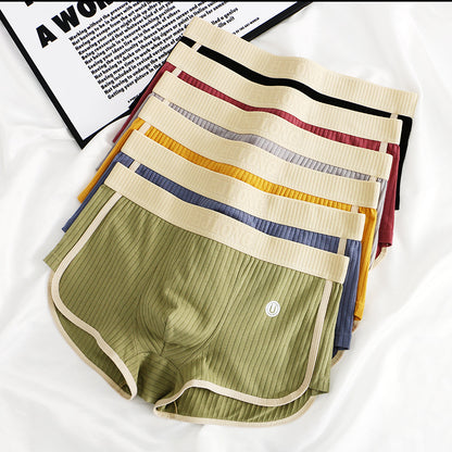 Men's Mid-waist Simple Fashionable Breathable Comfortable Boxers - D&A
