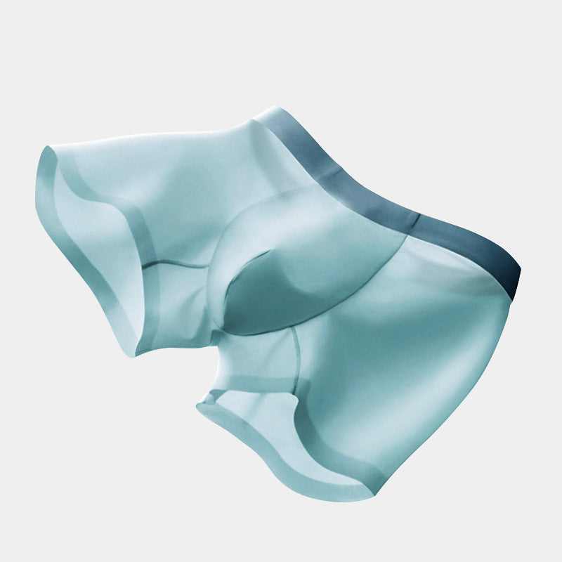 Seamless Men's Ice Silk Underwear Breathable Antibacterial - D&A