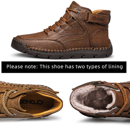 Martin Boots Stitching Men's Casual Shoes - D&A