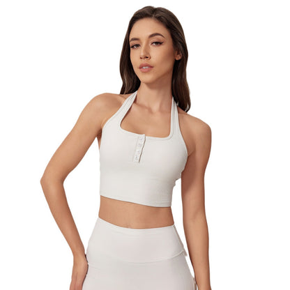 Halter Bra Quick-drying Thread Backless Bra - D&A