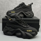Leather Surface Trend Sports Leisure Platform Men's Shoes - D&A