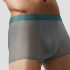 Seamless Men's Ice Silk Underwear Breathable Antibacterial - D&A