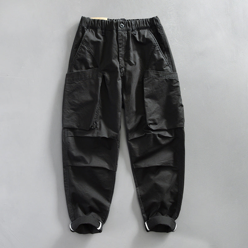 Men's Fashionable All-matching Loose Casual Pants Gray - D&A