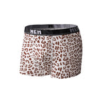 Plus Size Men's Underpants Boxers Mid Waist 9091 White - D&A