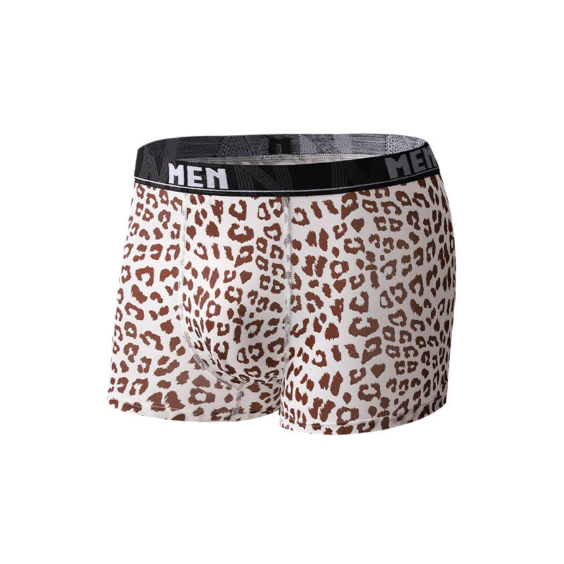 Plus Size Men's Underpants Boxers Mid Waist 9091 White - D&A
