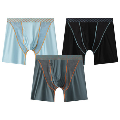 Men's Boxers Transparent Mesh Shorts - D&A