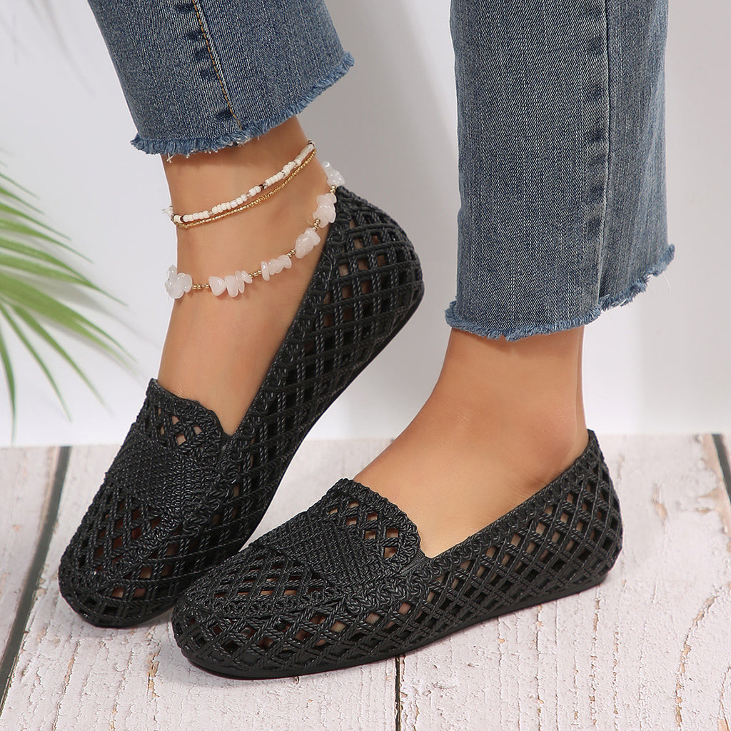 Mesh Breathable Outer Wear Leisure All-matching And Lightweight Women's Pumps - D&A