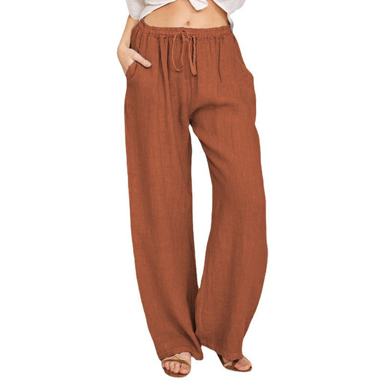 Men Track Sweatpants Breathable And Loose Orange - D&A