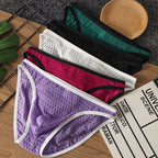 Men's Low Waist Transparent Visual Underwear - D&A