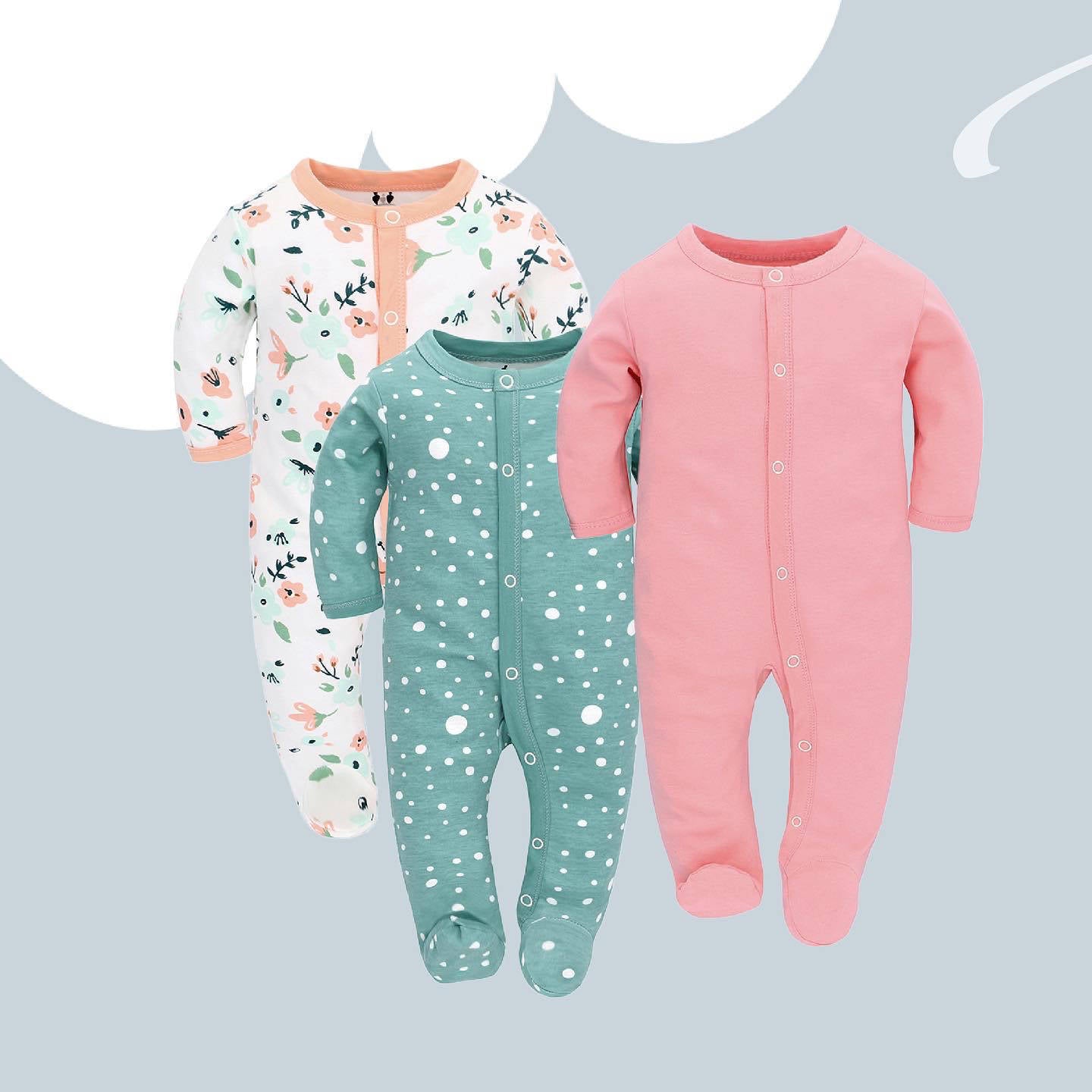 Baby Jumpsuit Long Sleeve Romper - D&A