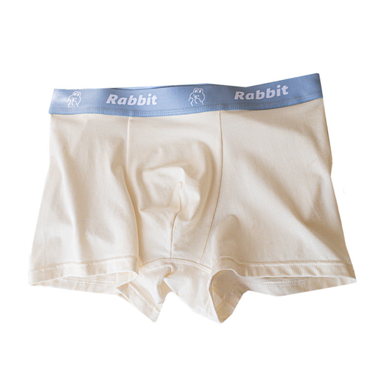 Men's Underwear Mid-waist Cartoon Rabbit Modal Cotton - D&A