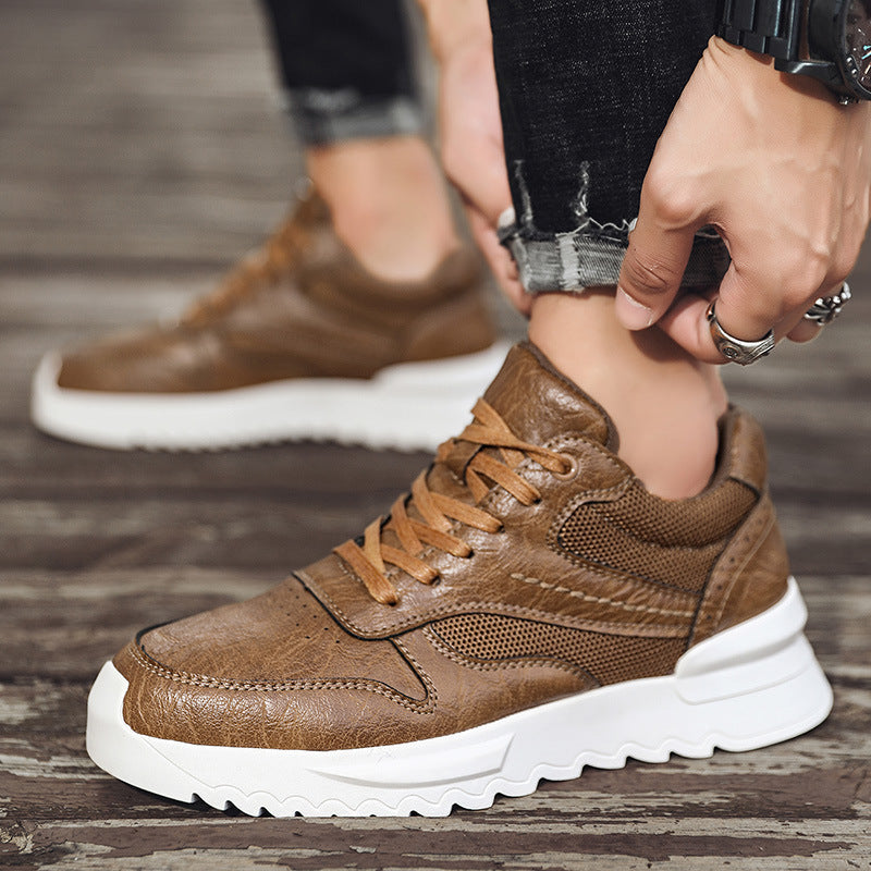 Invisible Wedge Hidden Heel Men's Casual Sports Shoes - D&A