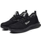 Men's Fashion Summer Breathable Work Shoes - D&A