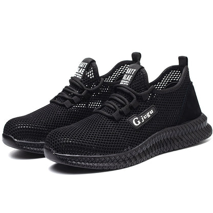 Men's Fashion Summer Breathable Work Shoes - D&A