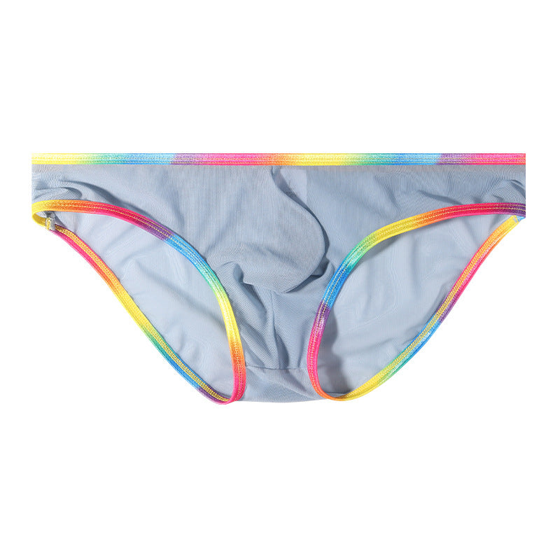 Mesh Transparent Mesh Quick-drying Panties Light Blue - D&A