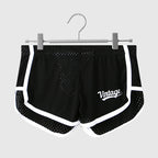 Ice Silk Men's Quick-drying Breathable Mid Waist Underwear Black - D&A