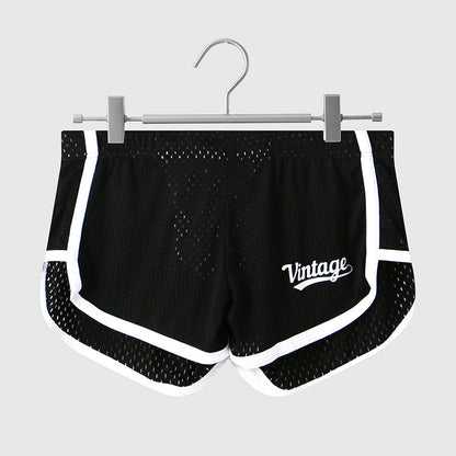 Ice Silk Men's Quick-drying Breathable Mid Waist Underwear Black - D&A