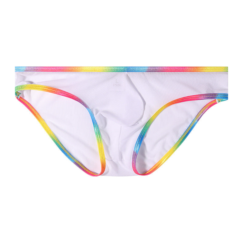 Mesh Transparent Mesh Quick-drying Panties White - D&A