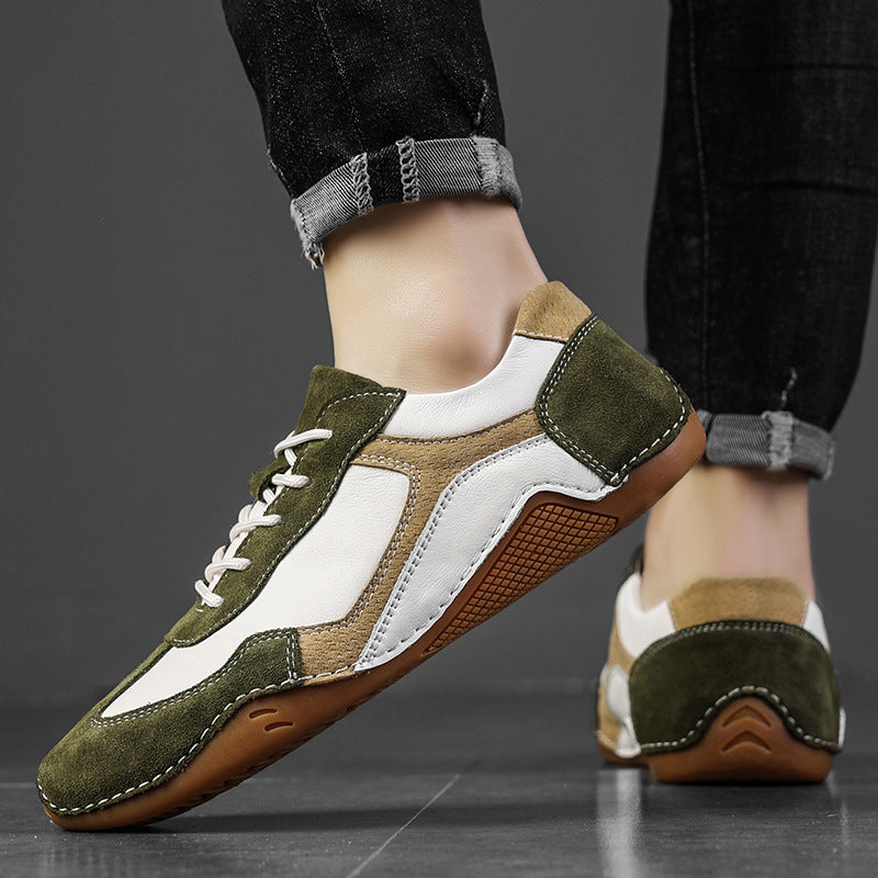 Casual Versatile Octopus Gommino Lace-up Hot Fashion Fashionmonger Men's Shoes - D&A