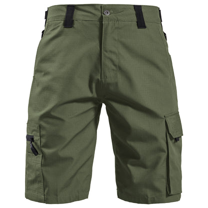 Tactical Pants Shorts Camouflage Cargo Pants Summer Shorts Training Suit Summer Army Green - D&A