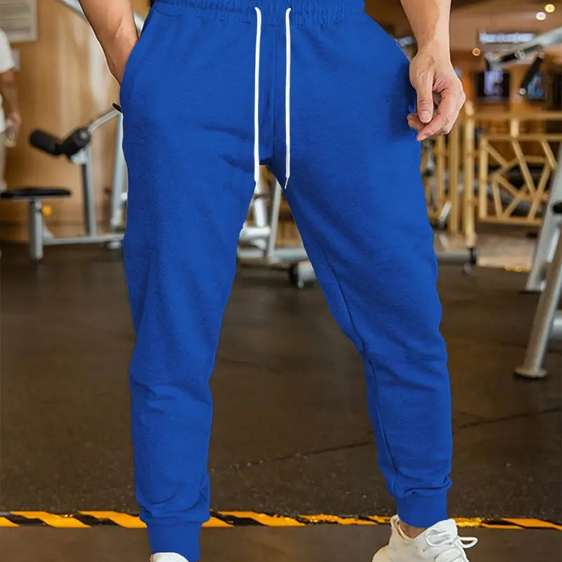 Linen Leisure Trousers Men's Elastic Lace Thin - D&A