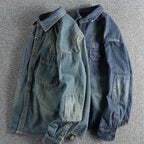 Washed Vintage Denim Shirt For Men - D&A