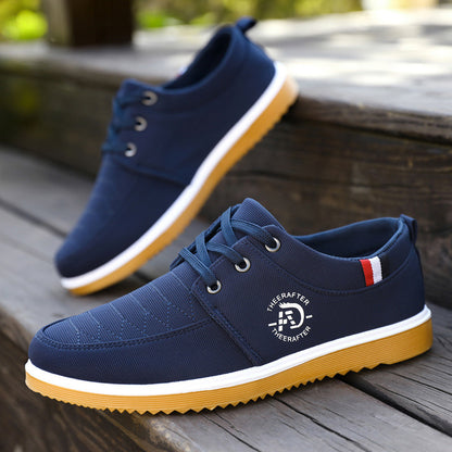 Non-slip Wear-resistant Casual Shoes Breathable Deodorant Work Men's Shoes - D&A