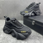 Leather Surface Trend Sports Leisure Platform Men's Shoes - D&A