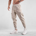 Men's Loose Close Up Ankle-tied American Sports Trousers - D&A