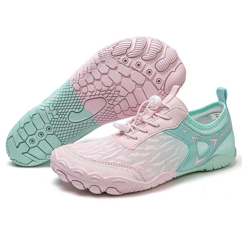 Hiking Climbing Wading Five Finger Non-slip Upstream Shoes - D&A