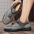 Hand-stitched All-match Breathable Comfortable Genuine - D&A