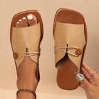 Flat Casual Retro Sandals Flip-Flops - D&A