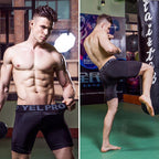 Sports Running Stretch Quick-drying Mesh Breathable Tight Shorts - D&A
