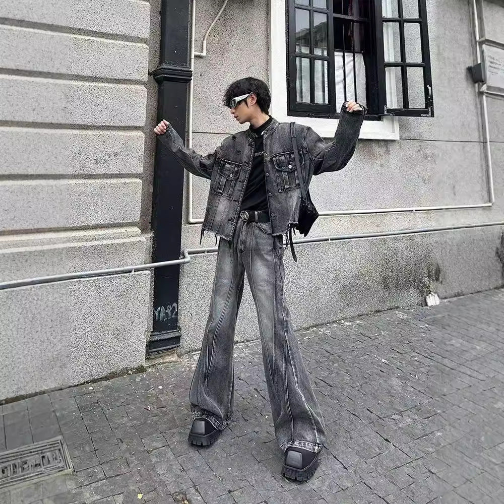 Men's Fashion Personality Original Retro Jeans - D&A