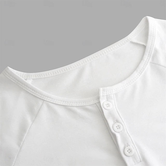 Men's Bottoming Shirt Henry Collar Long-sleeved T-shirt - D&A