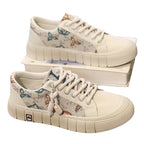 Trendy Wild Four Seasons Canvas Sneakers - D&A