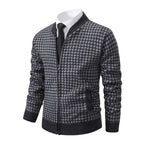 Men's Sweater Coat Cardigan Long Sleeve Knitted Thickened Warm - D&A