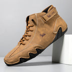 High-top Octopus Men's Casual Martin Boots W8007 Brown - D&A